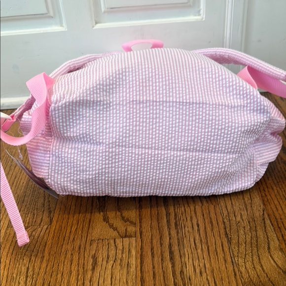 Pink Striped Backpack - Picture 4 of 5